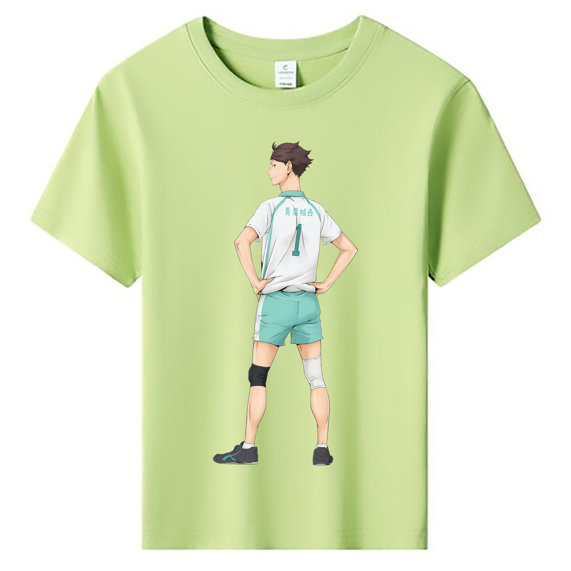 （画像用） ハイキュー!! Haikyu!! 綿100％キッズTシャツ（フロントプリント）